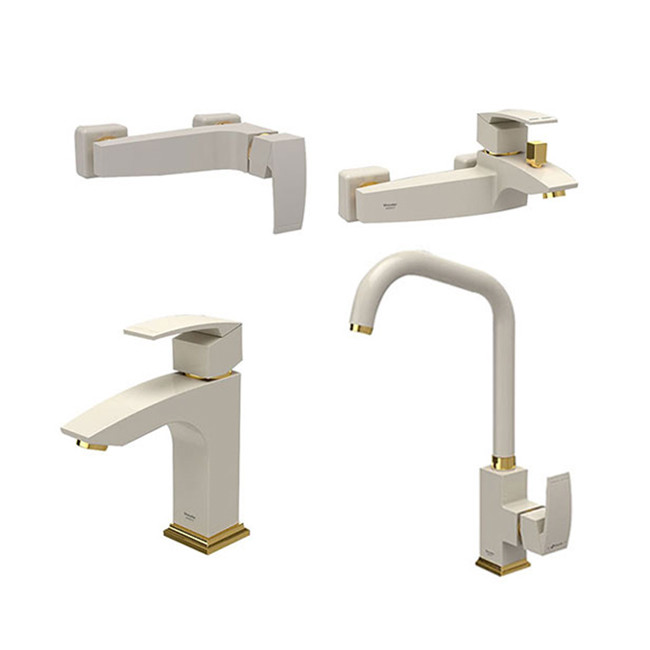 ست شیرآلات شودر مدل باواریا